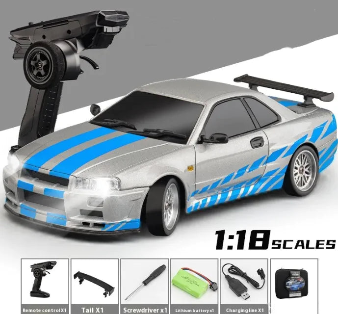 Skyline R34 GTR RC Drift Car